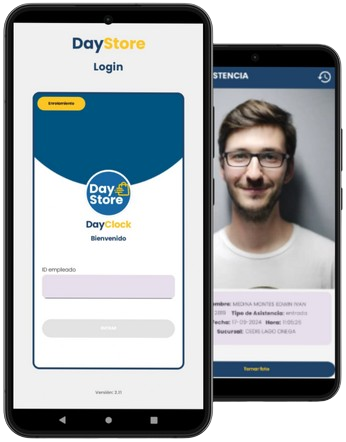 App en teléfono